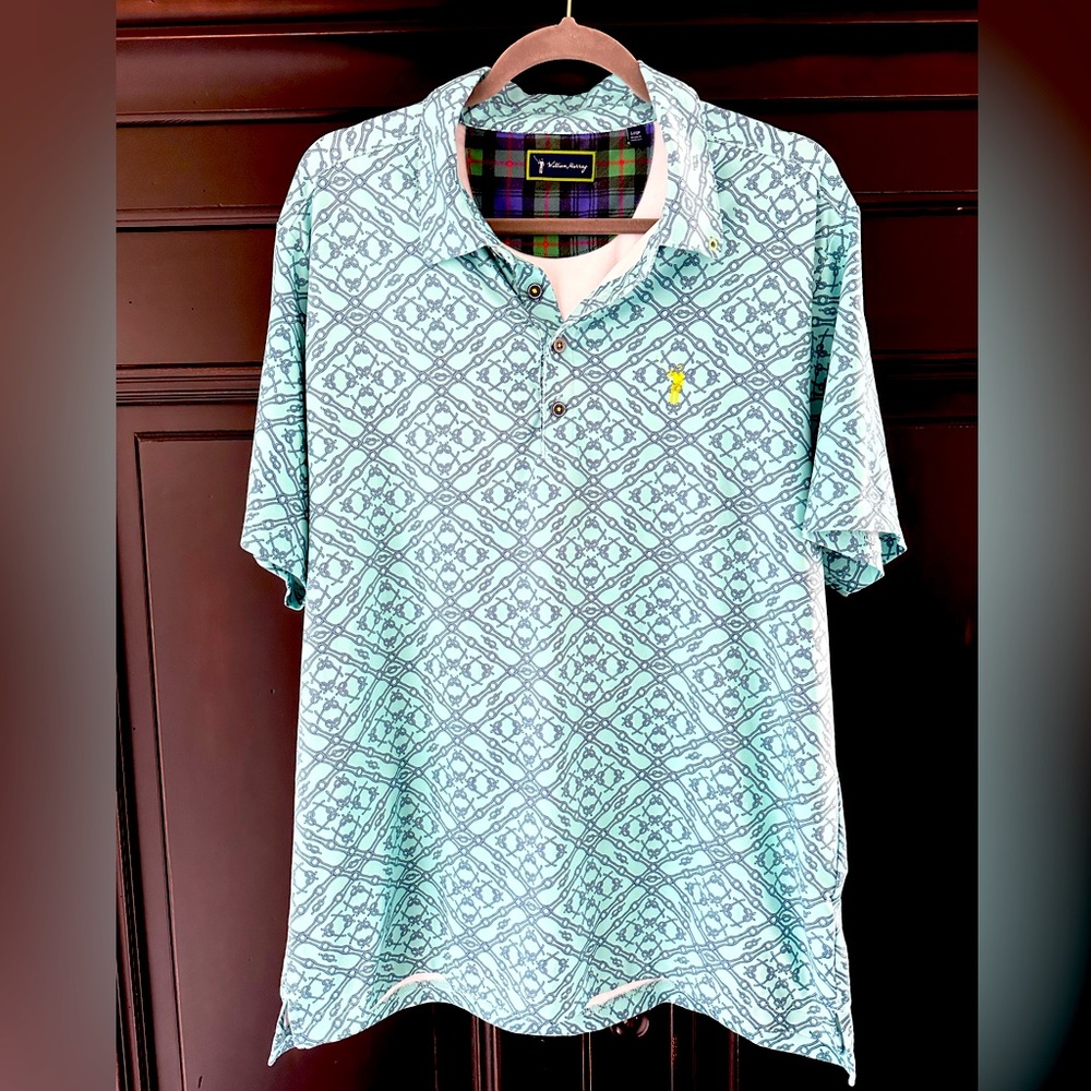 Mens William Murray golf polo size Large
